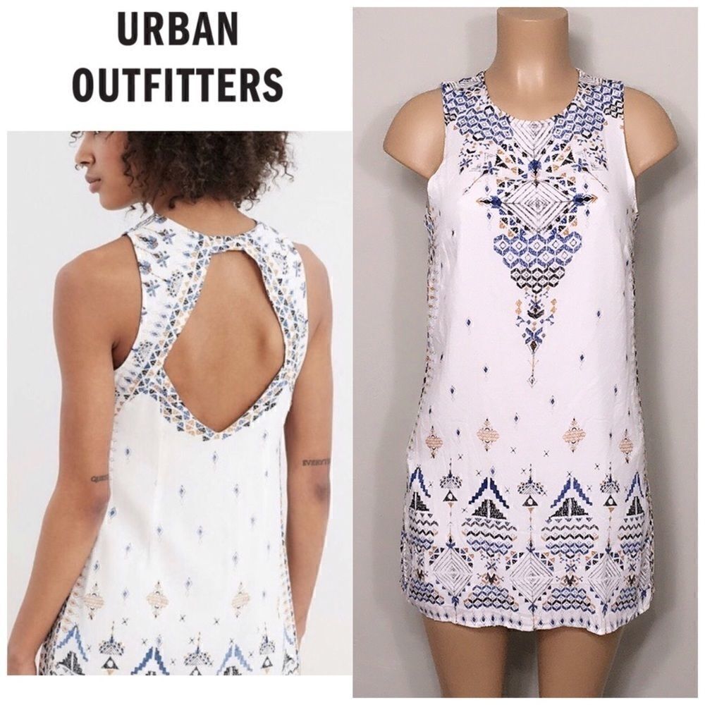 Runs small. Urban Outfitters White dress. NWOT
